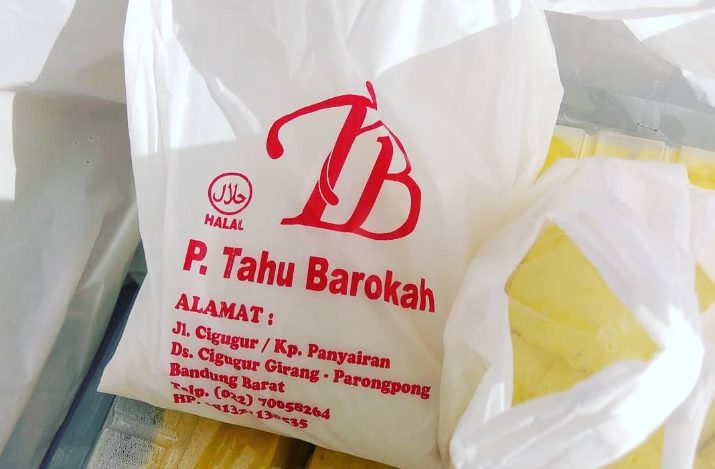 Kemasan Tahu Barokah